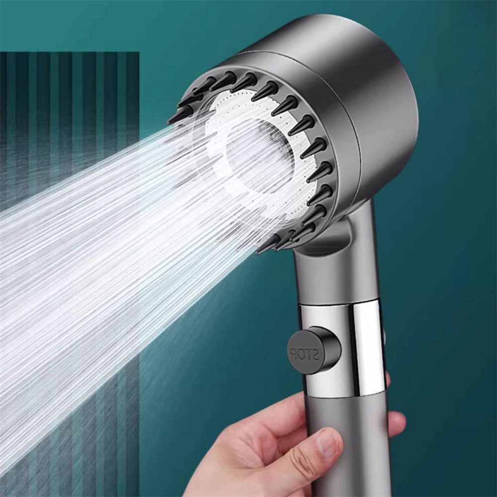 Home Bathroom Taps - 3 Modes Shower Head High Pressure