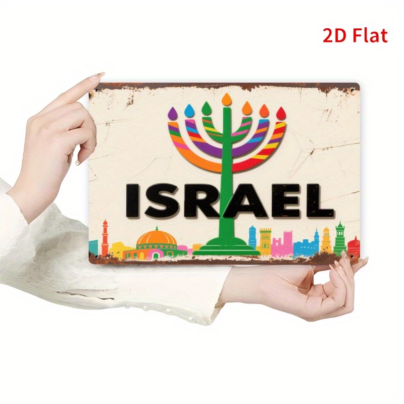 Home & Bathroom Building Products Pte Ltd Photos - CIFBUY Vintage Aluminum Wall Art Rustic