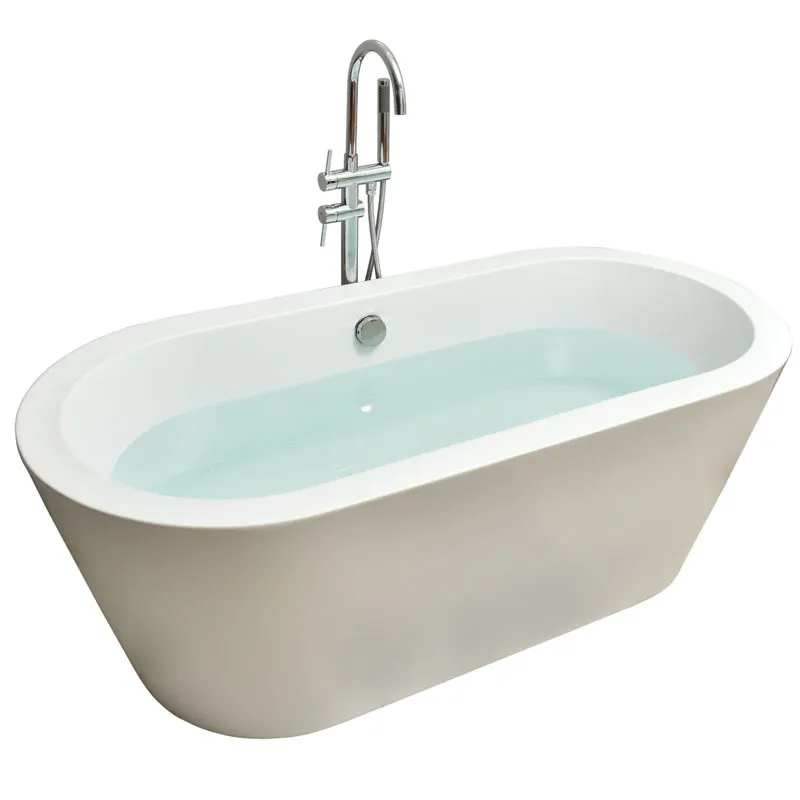 Home Bathroom Spa - Modern Acrylic Freestanding Bathtub 1.4m to