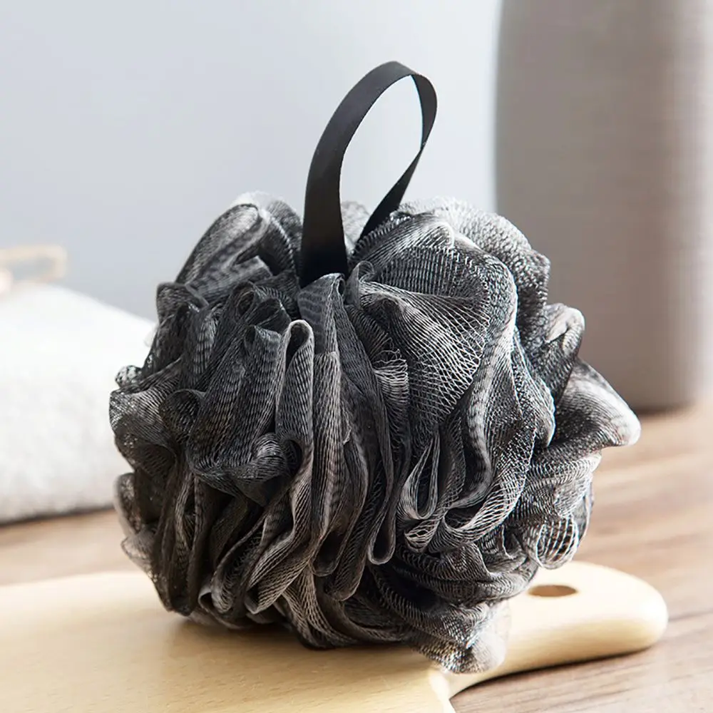 Home Bathroom Cleaning Machine - Soft Shower Mesh Foaming Sponge Exfoliating