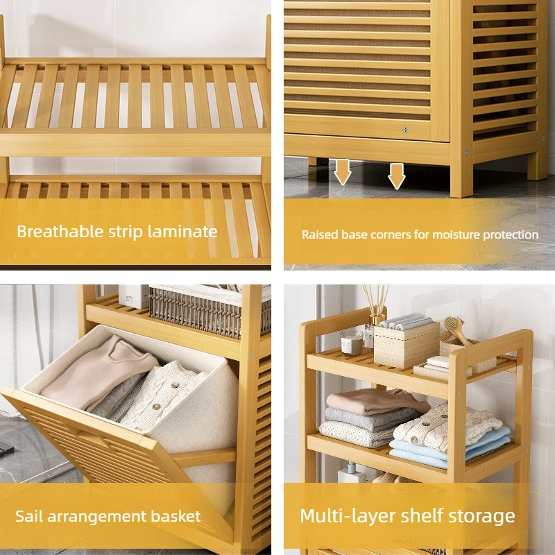 Multi-Tier Bamboo Laundry Hamp - огляд і ціна Home Bathroom Ventilation