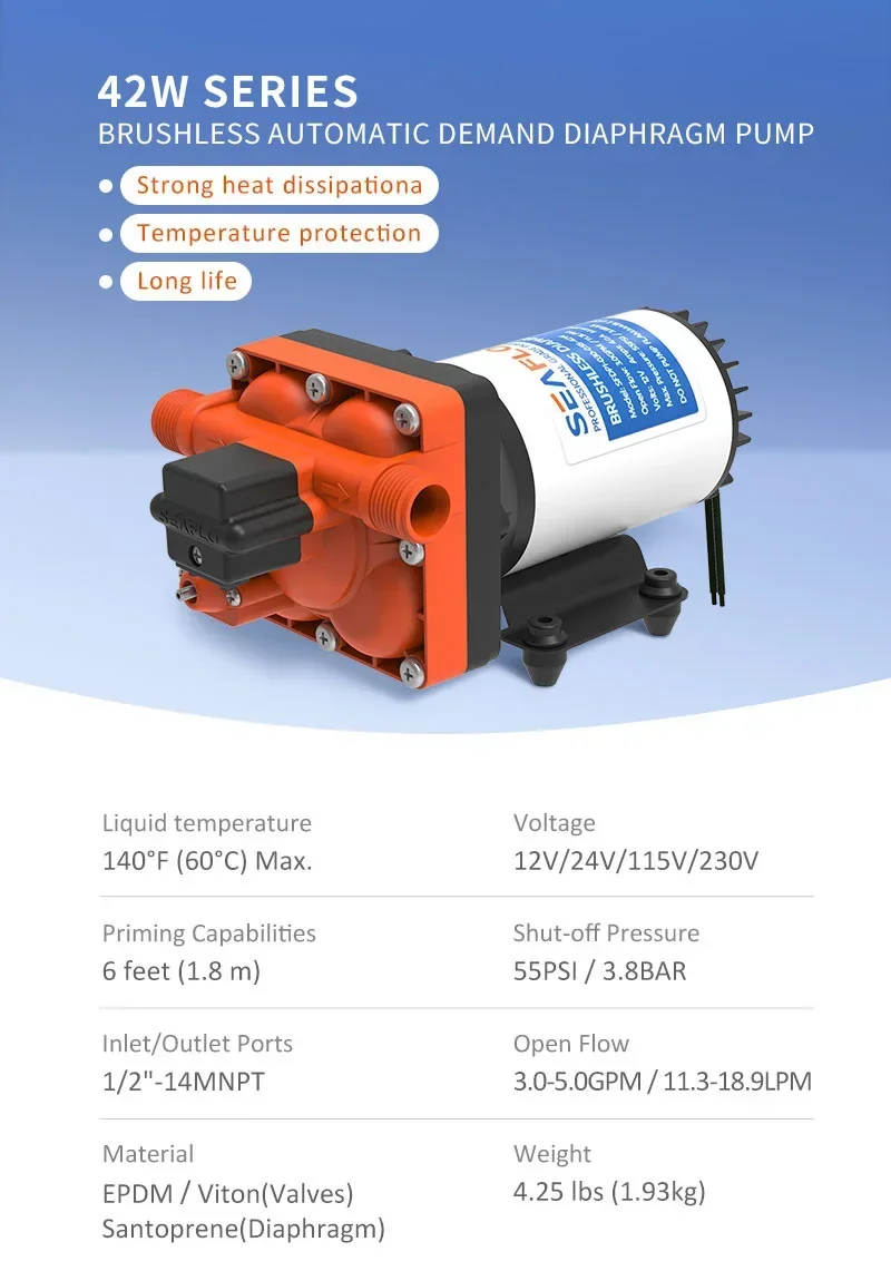 115V 230V AC Small Mini Automa - огляд і ціна Home Bathroom Pressure Pump