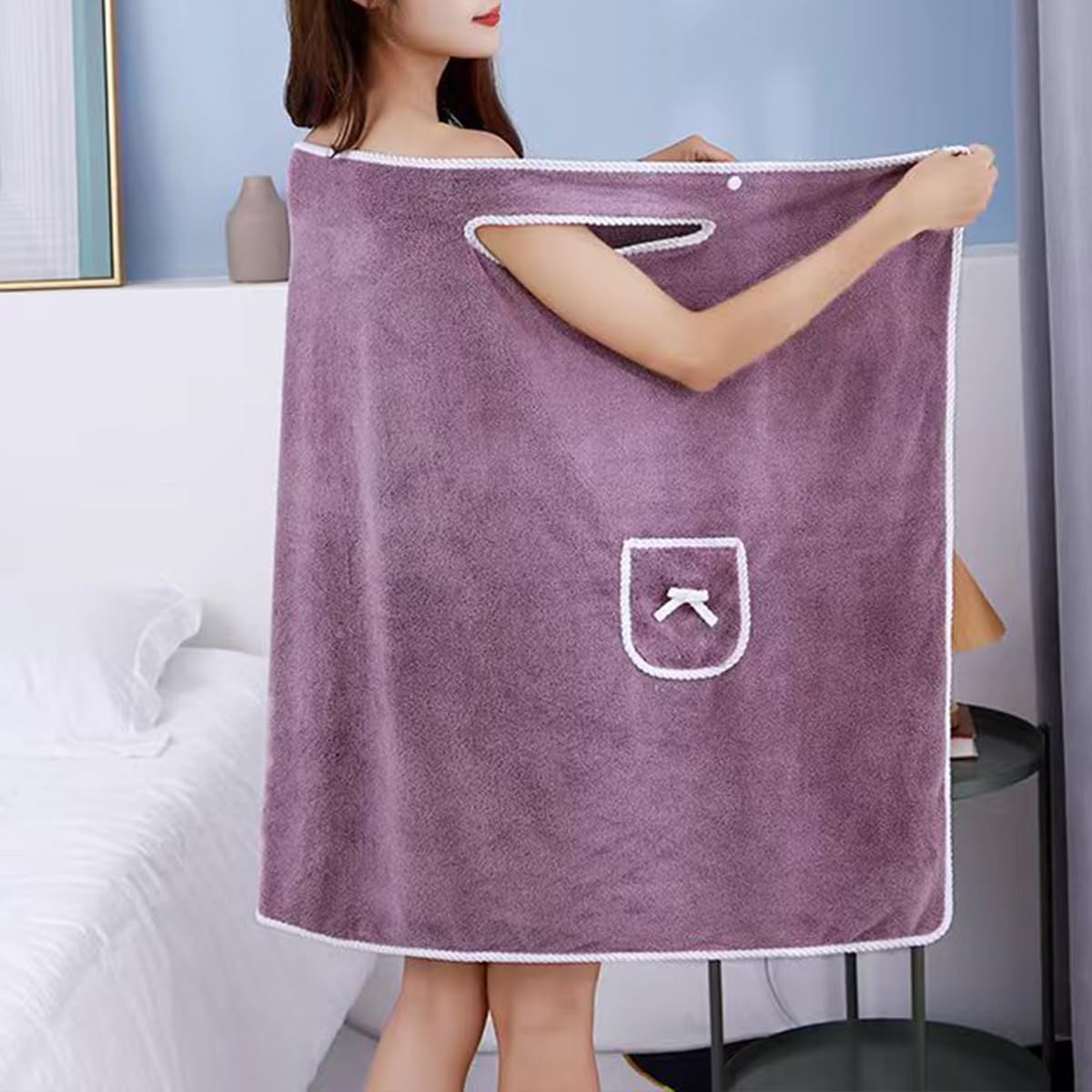Fast Drying Wearable Bath Towe - огляд і ціна Home Bathroom Spa