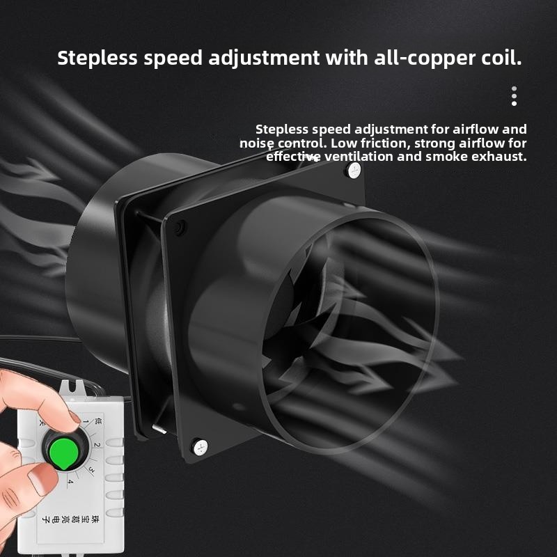Powerful Speed Adjustable Bath - огляд і ціна Home Bathroom Ventilation