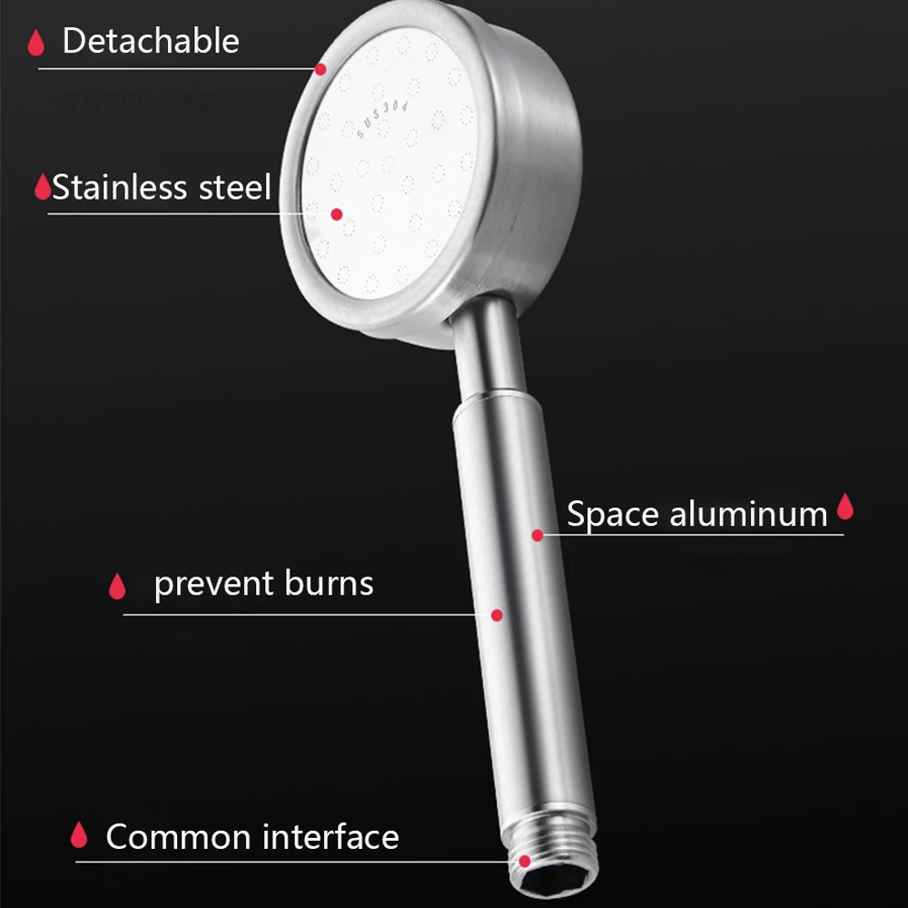 304 Stainless Steel Shower Hea - огляд і ціна Home Bathroom Taps