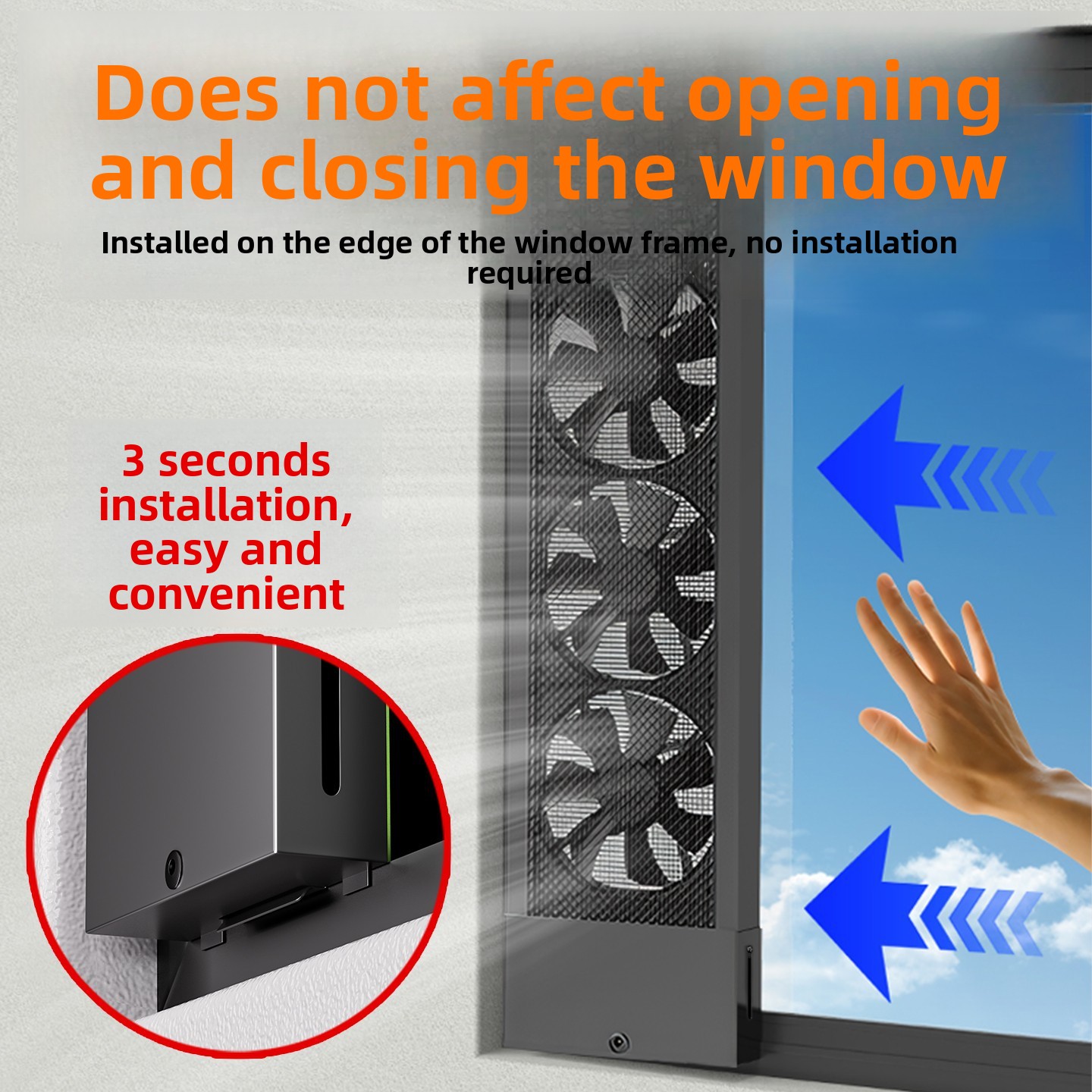 Tool-Free Window Exhaust Fan – - огляд і ціна Home Bathroom Ventilation