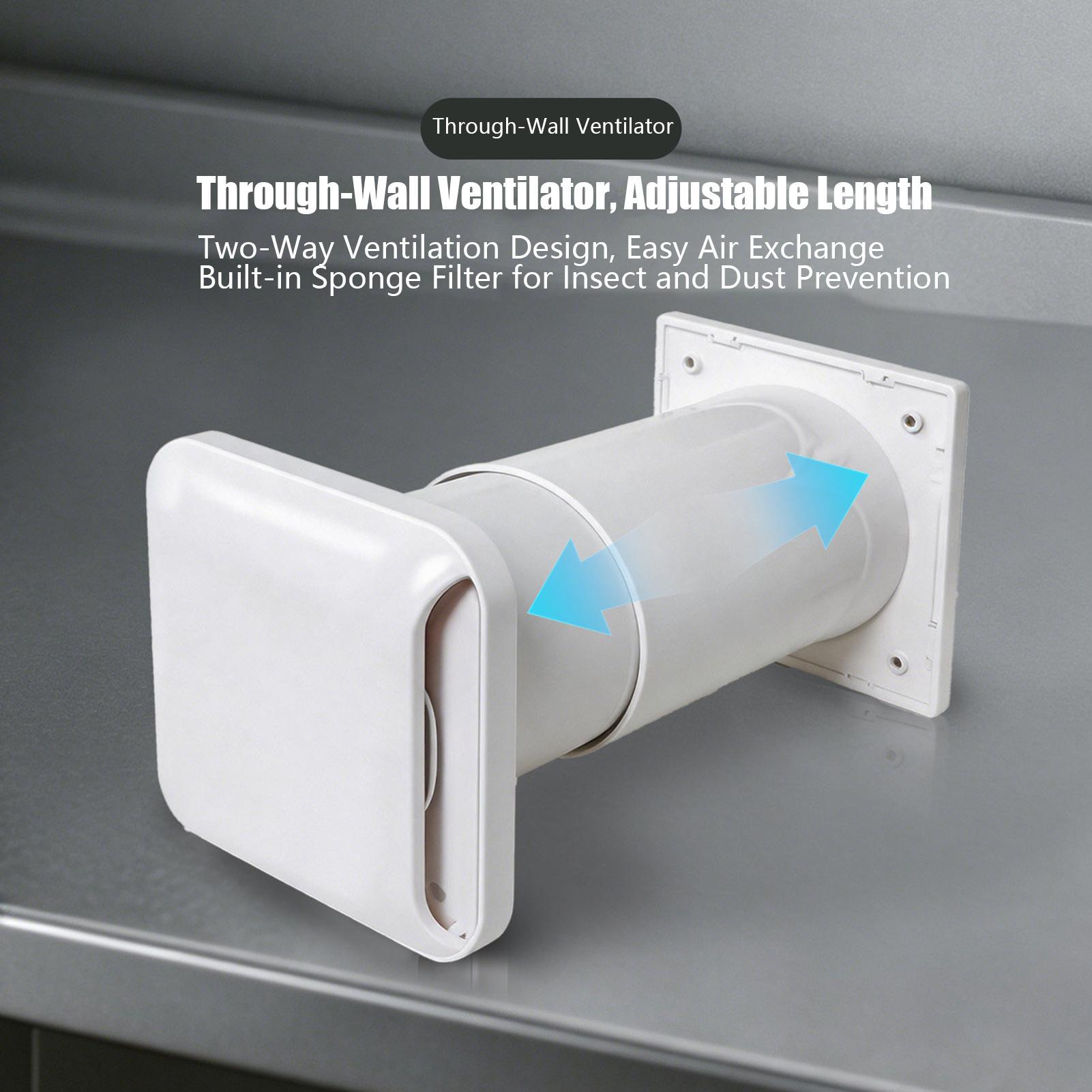 Through Wall Ventilation Kit T - огляд і ціна Home Bathroom Ventilation