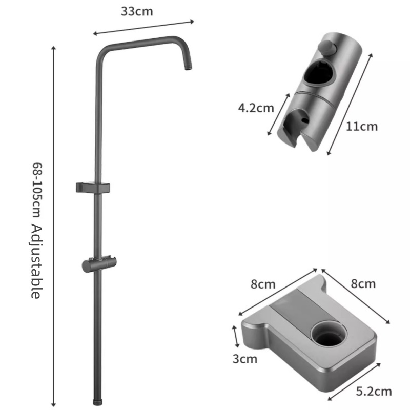 Stainless Steel Shower Adapter - огляд і ціна Home Bathroom Taps
