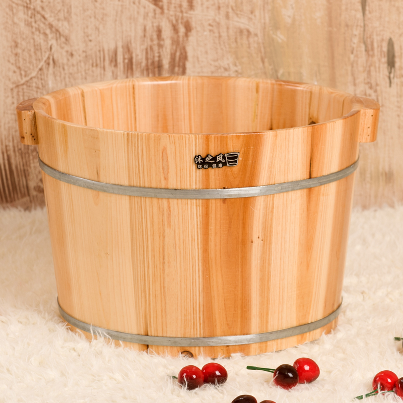 Wood Foot Soaking Tub Deep Ins - огляд і ціна Home Bathroom Spa