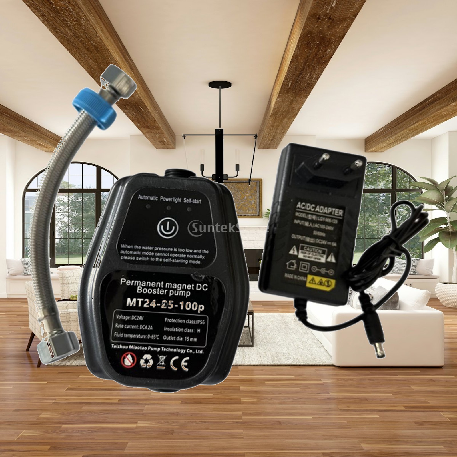24V Water Pressure Pump Automa - огляд і ціна Home Bathroom Pressure Pump